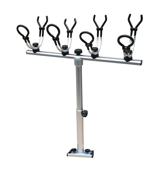 TideC™ CrappieRail System – 4-Rod Telescopic Holder
