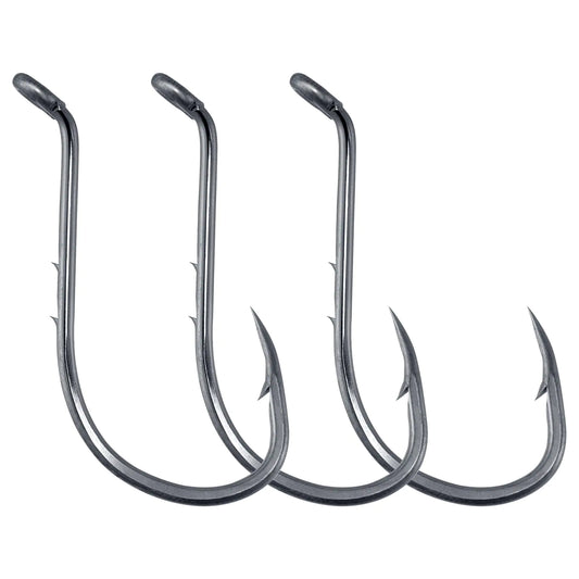 TideC™ 50-Pack Inline Circle Hooks – Rust-Resistant Steel