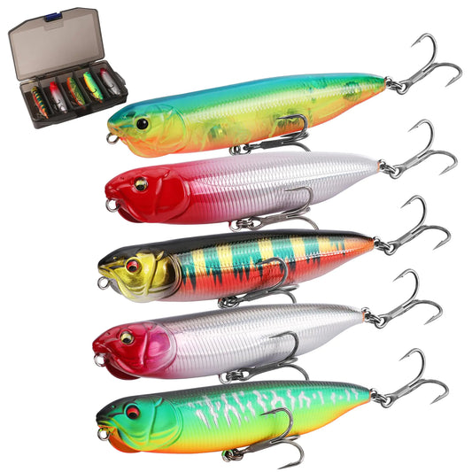 TideC™ StrikeSwim 5 – Topwater Hard Bait Pack