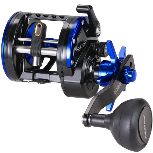 TideC™ SharkForce Round Baitcaster – Saltwater-Ready Power